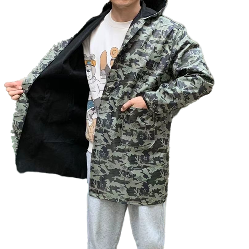 Winter Clothing For - Winter Fleece Lined Waterproof Workwear Dustproof