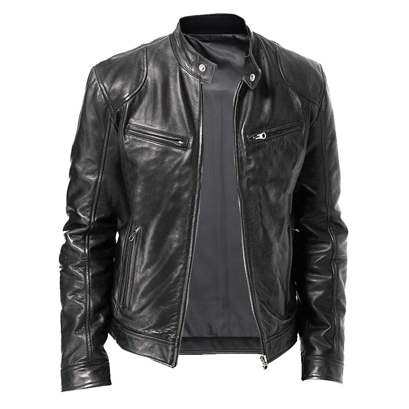 Winter Clothing Trends 2026 - 2026 Spring Casual Motorcycle Mens PU