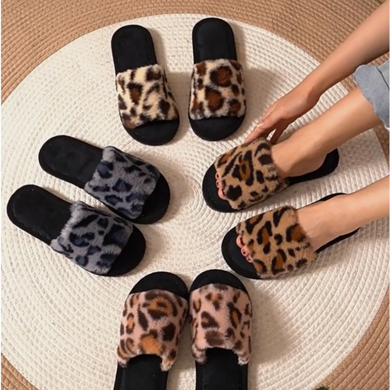 Winter Clothing Material - 2025 Winter Warm Fluffy Furry Leopard