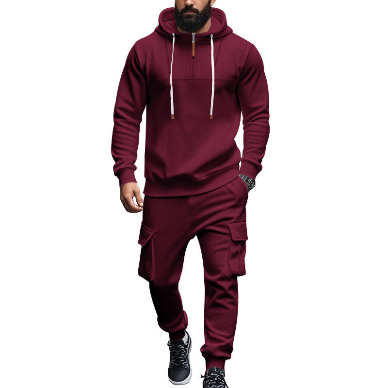 Men's Hoodie Pants Set Fleece  - đánh giá và giá Fleece Hoodie Lined