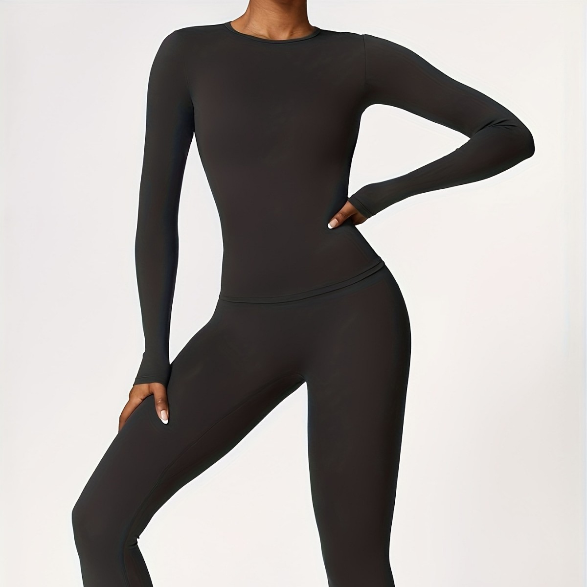 Tight-fitting yoga suit slim l - đánh giá và giá Winter Clothing For