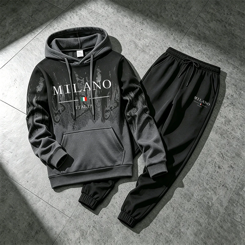 Splashed ink Men's Hoodie Trac - đánh giá và giá Winter Clothing For