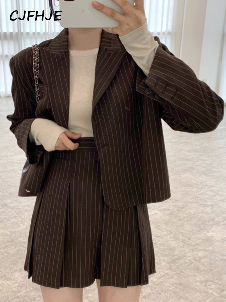 CJFHJE Fashion Stripe Blazer W - đánh giá và giá Winter Wear Clothes