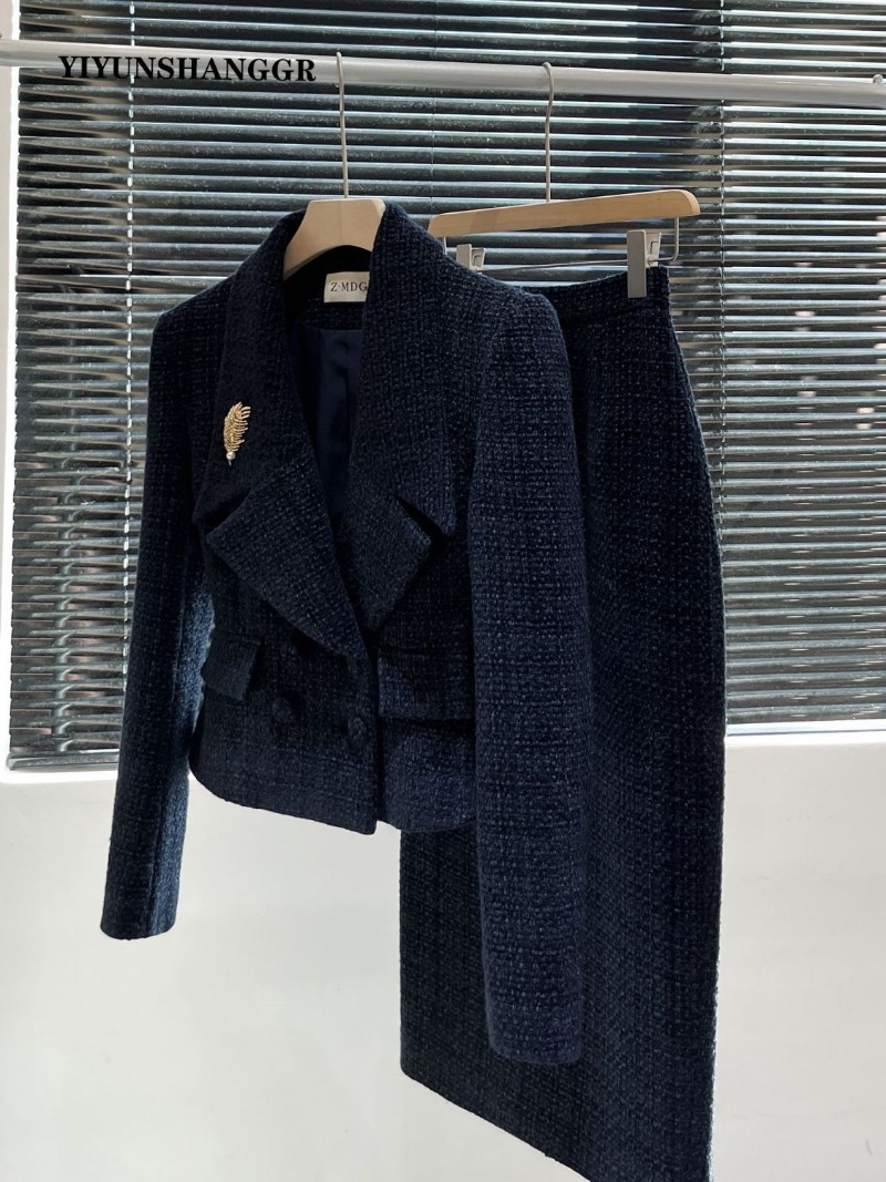 New Autumn Winter Tweed Women' - đánh giá và giá Winter Wear Clothes