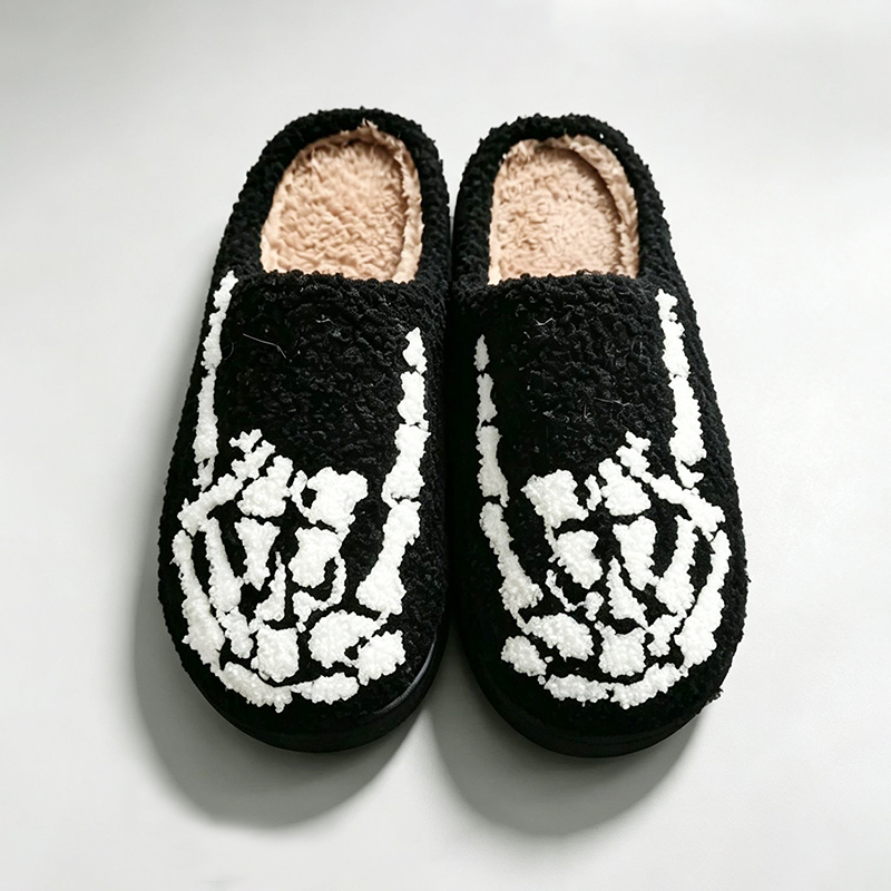 Halloween Pumpkin Fluffy Slipp - đánh giá và giá Winter Clothing Material