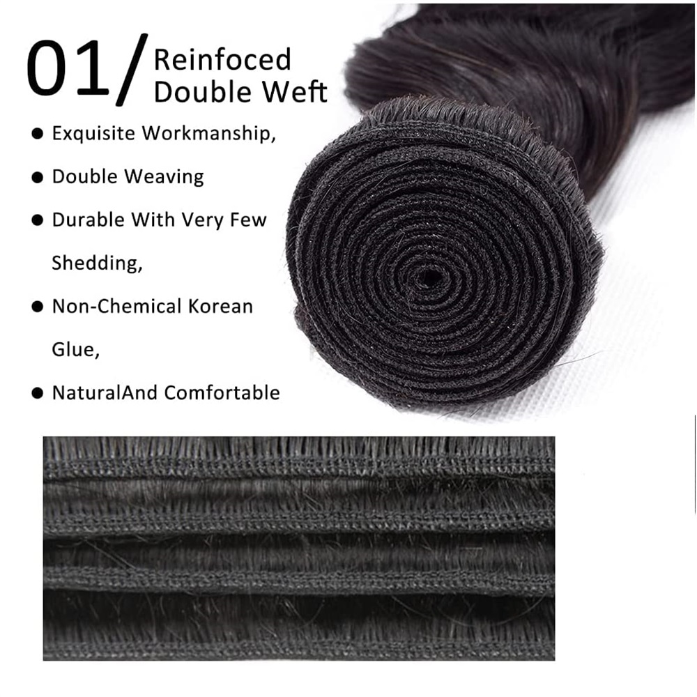 12A Human Hair Bundles Loose D - đánh giá và giá Winter Clothing Bundle