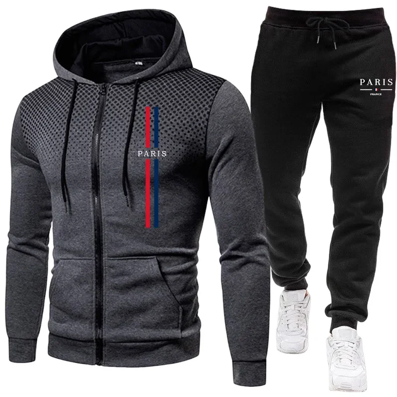 Men sports suit zipper jacket+ - đánh giá và giá Winter Clothing For