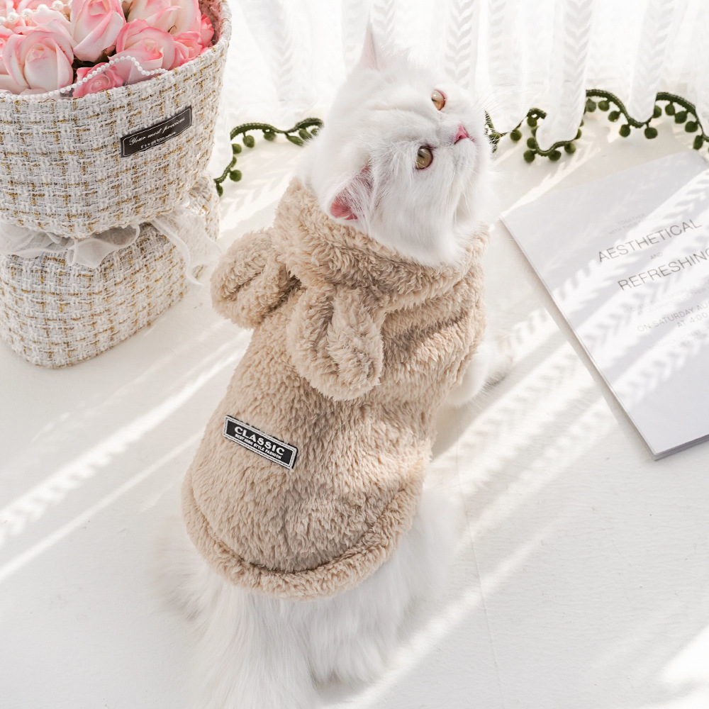 Rabbit Ear Comfortable Cotton  - đánh giá và giá Fleece Hoodie Lined