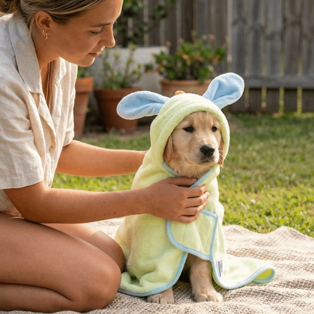Super Absorbent Dog Hooded Bat - đánh giá và giá Fleece Hoodie Lined