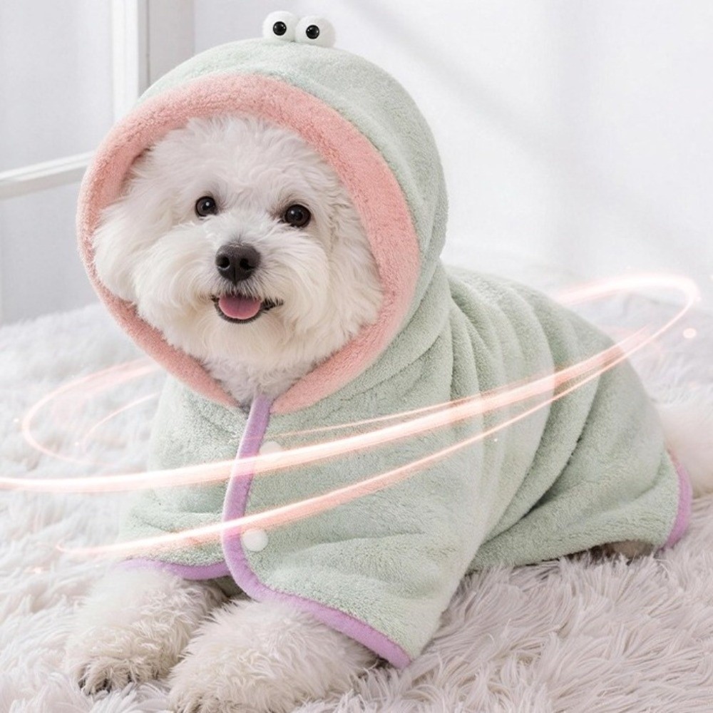 Super Absorbent Dog Hooded Bat - đánh giá và giá Fleece Hoodie Lined