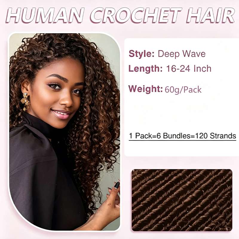 Deep Wave Feather Crochet Huma - đánh giá và giá Winter Clothing Bundle
