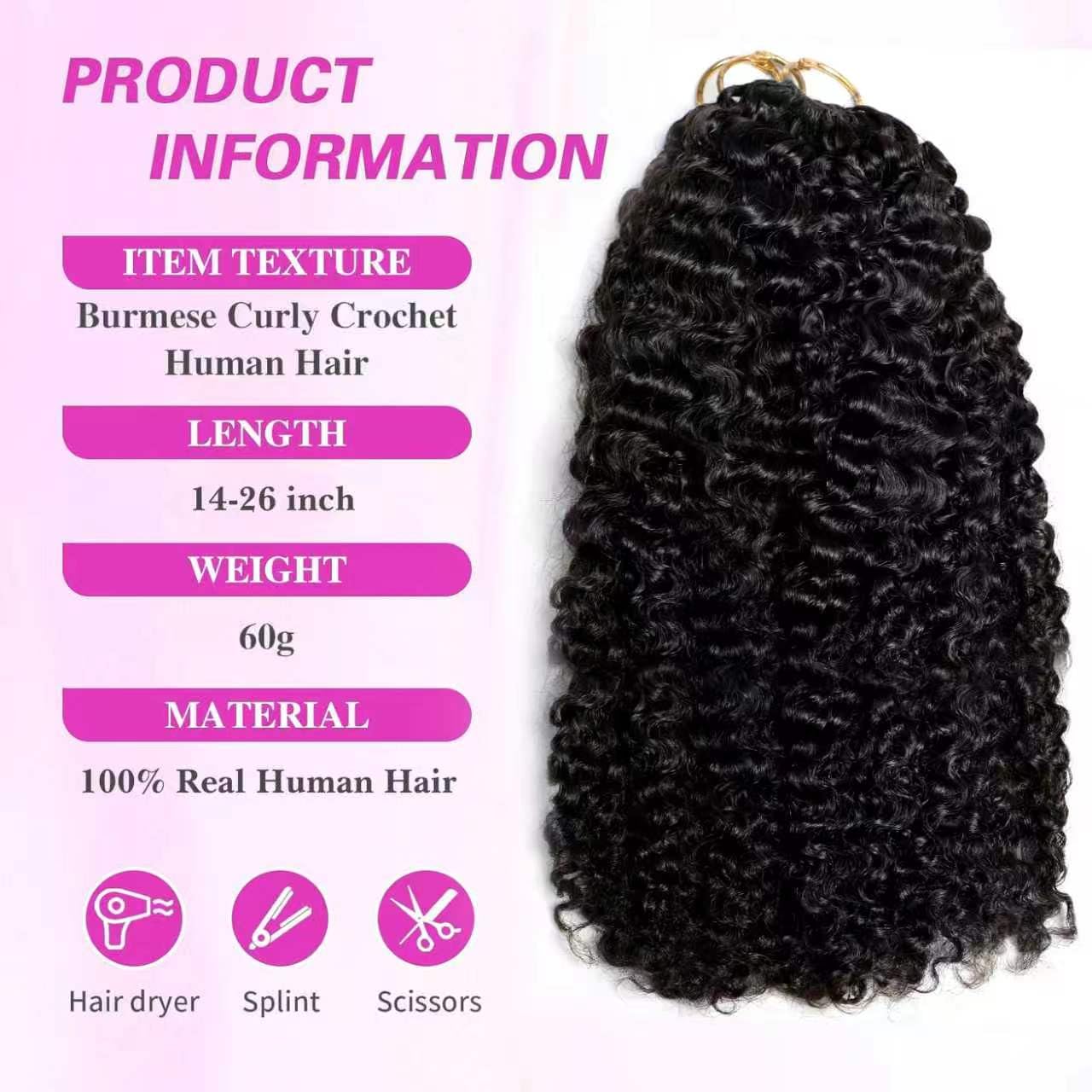 Feather Crochet Human Hair 30  - đánh giá và giá Winter Clothing Bundle
