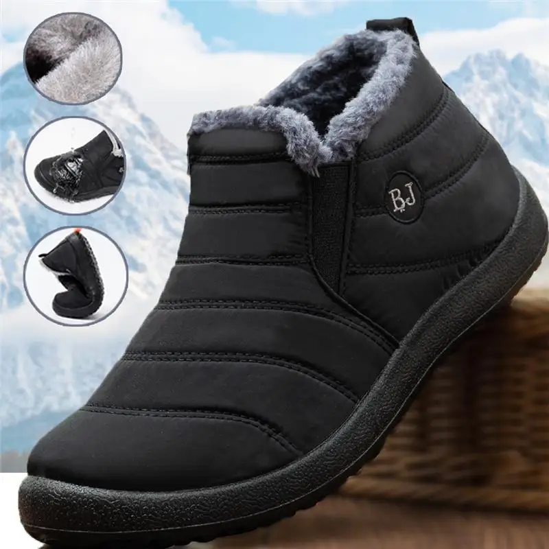 Fashion Men's Snow Boots Ankle - đánh giá và giá Winter Clothing Material