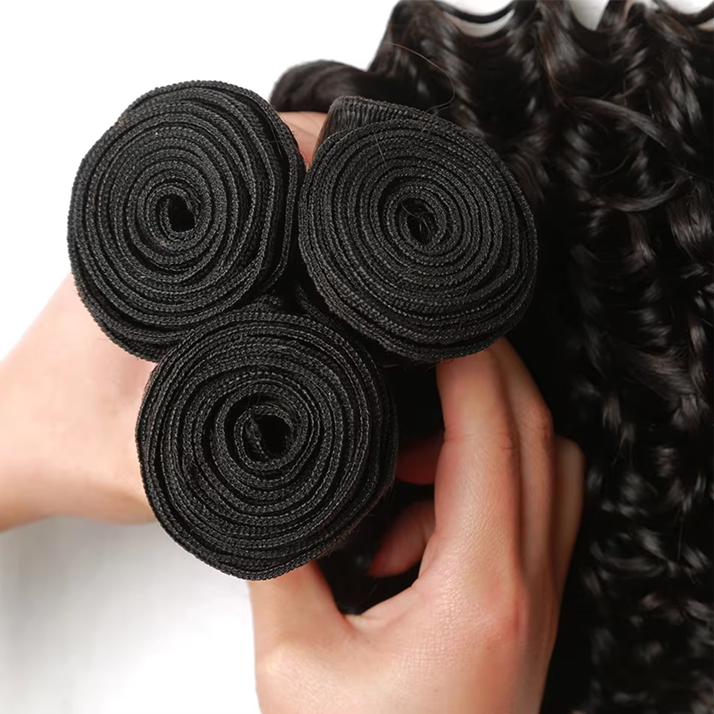 Deep Wave Bundles Human Hair B - đánh giá và giá Winter Clothing Bundle