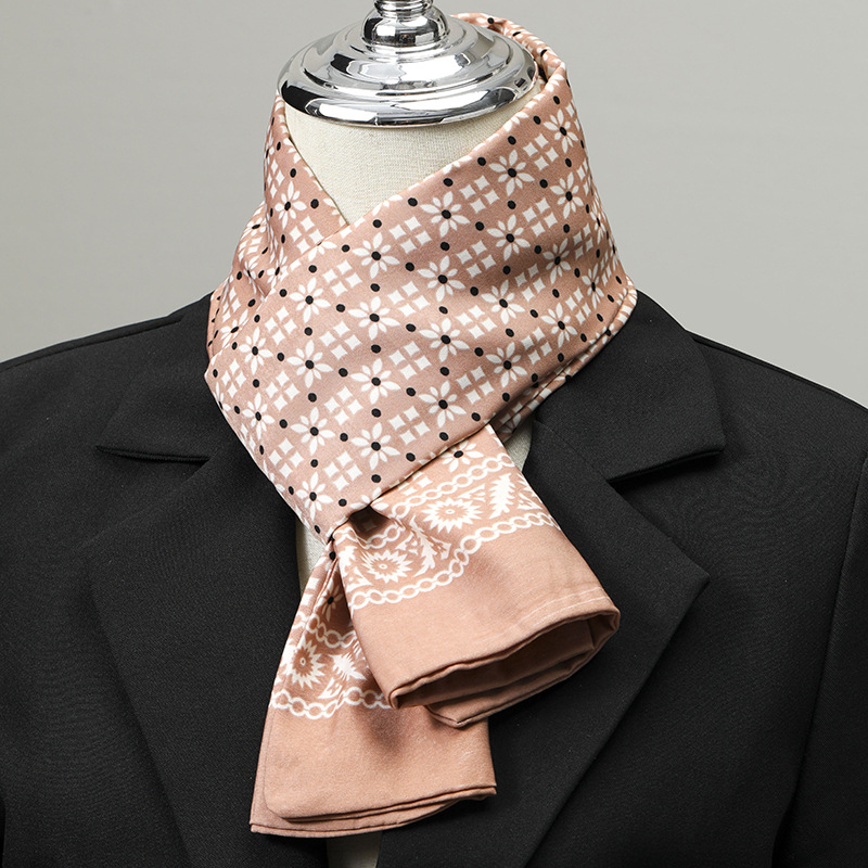 Men's Scarf Imitation Silk Nec - đánh giá và giá Winter Wear Clothes