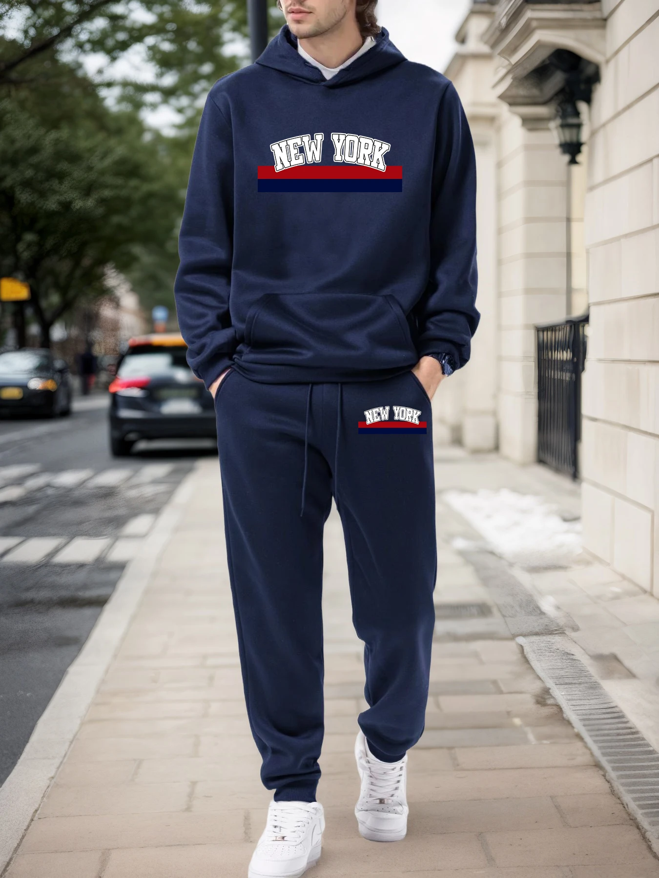Hot Sales Men's Hoodies 2 Pcs  - đánh giá và giá Winter Clothing For