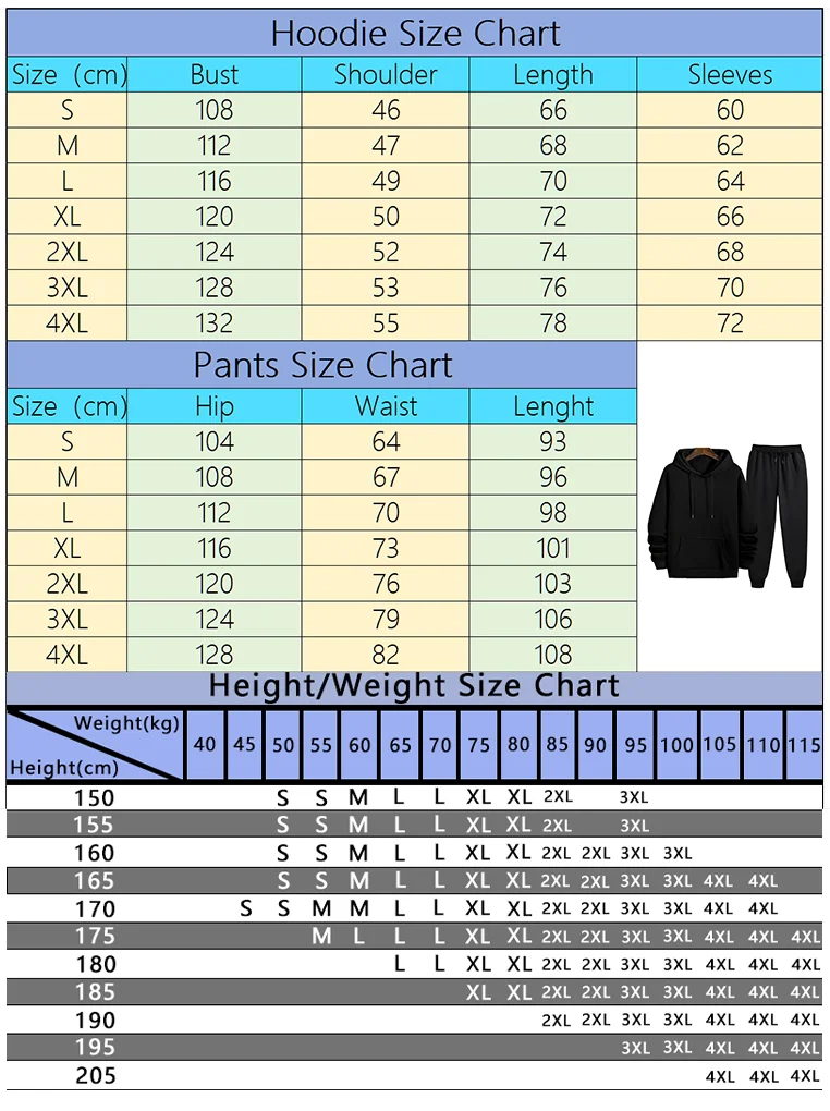 Hot Sales Men's Hoodies 2 Pcs  - đánh giá và giá Winter Clothing For