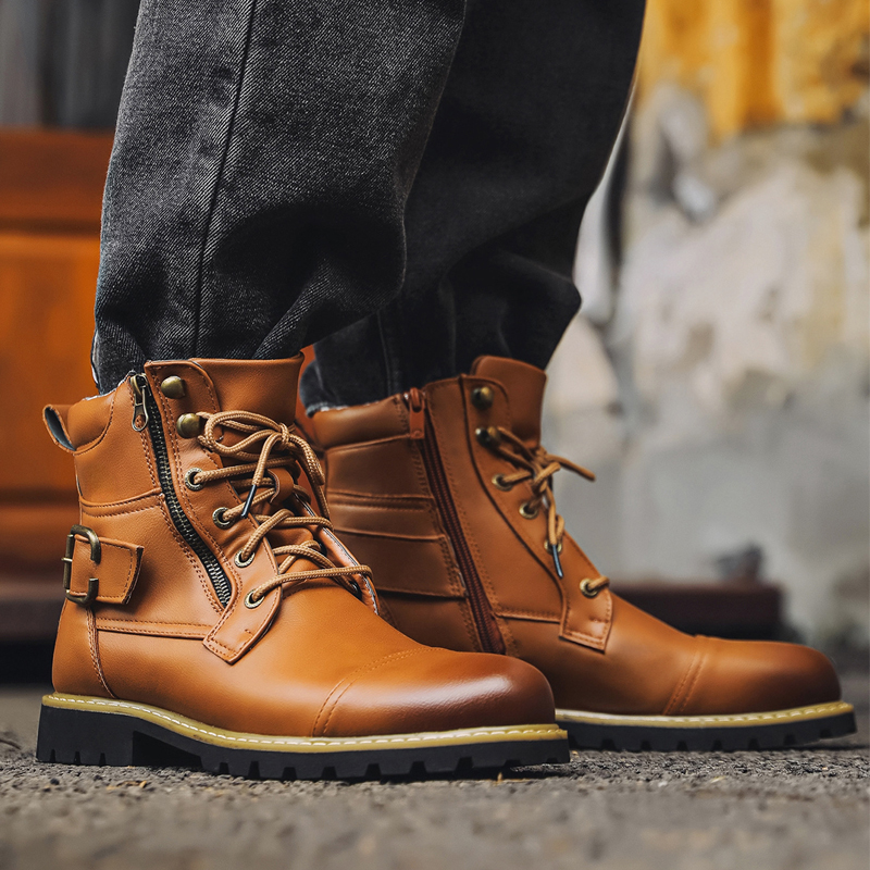 Quality Men Leather Boots Meta - đánh giá và giá Winter Clothing Material